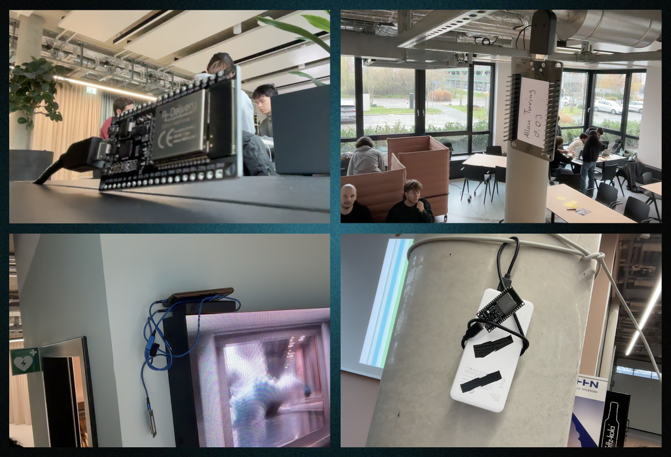 Devboards deployed using powerbanks at future city hackathon Devboards deployed using powerbanks at future city hackathon